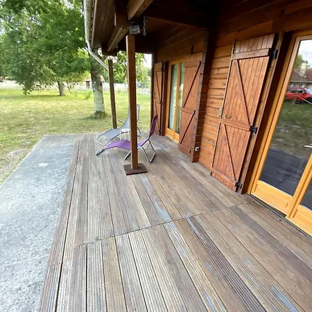 度假居 En Bois Sur Grand Parc Arbore Proche De L Ocean *