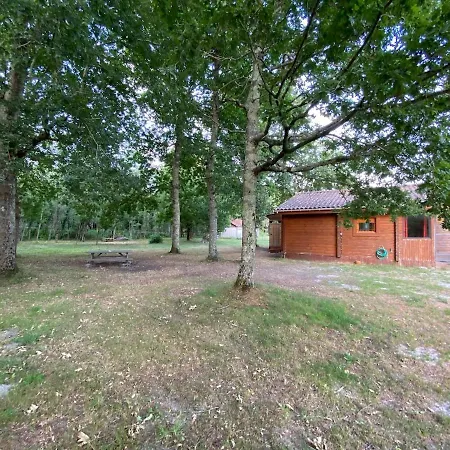 度假居 En Bois Sur Grand Parc Arbore Proche De L Ocean *