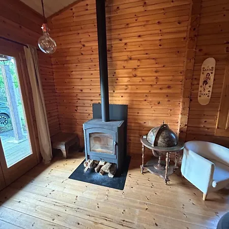 度假居 En Bois Sur Grand Parc Arbore Proche De L Ocean