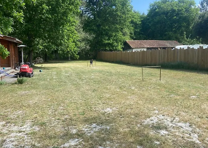 En Bois Sur Grand Parc Arbore Proche De L Ocean Casa de Férias